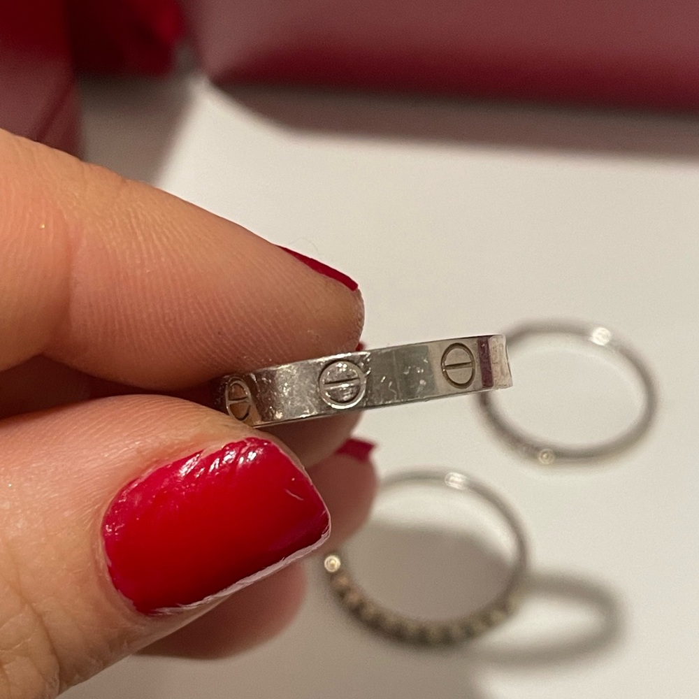Cartier White Gold Wedding Band - Picture 3 of 6